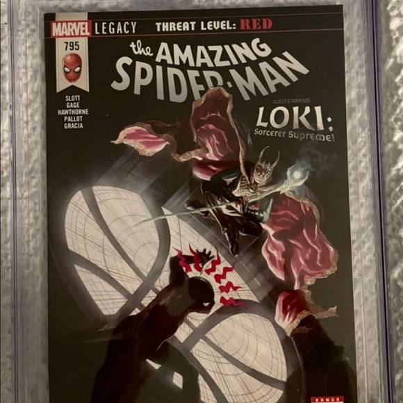 AMAZING SPIDER-MAN #795 CGC 9.8 NM 1ST PRINT OSBORN JOINS W CARNAGE RED GOBLIN - Picture 2 of 4